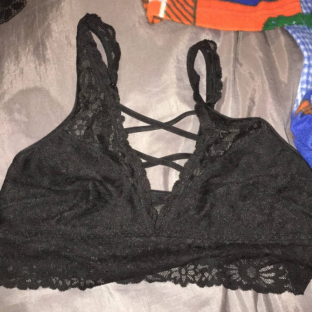 Black bralette